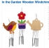 Crafty Packs Online with Charlie: In the Garden Wooden Windchimes: All Ages